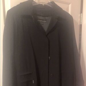 Anne Klein Women’s Full Length Black Coat